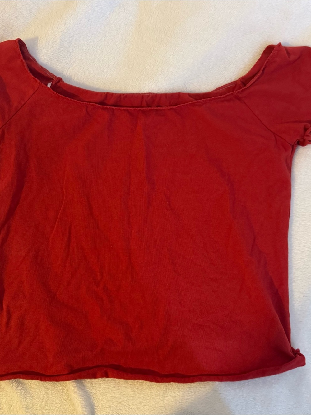 Brandy Melville red Bonnie top - Picture 2 of 3